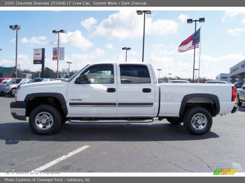 Summit White / Dark Charcoal 2005 Chevrolet Silverado 2500HD LT Crew Cab