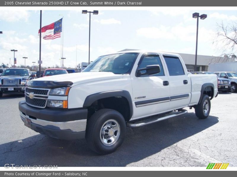 Summit White / Dark Charcoal 2005 Chevrolet Silverado 2500HD LT Crew Cab