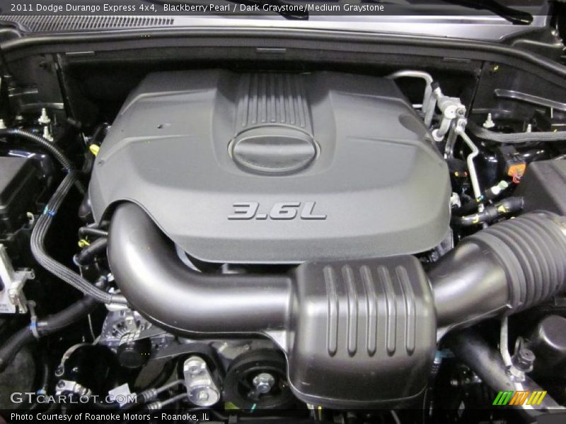  2011 Durango Express 4x4 Engine - 3.6 Liter DOHC 24-Valve VVT Pentastar V6