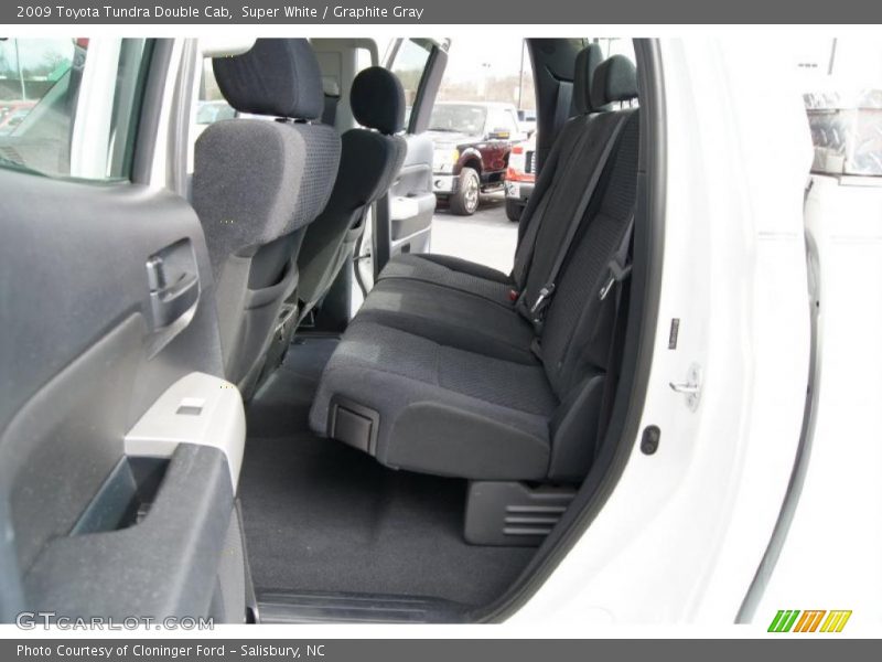 Super White / Graphite Gray 2009 Toyota Tundra Double Cab