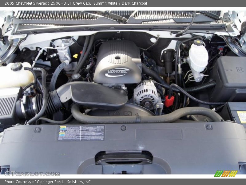  2005 Silverado 2500HD LT Crew Cab Engine - 6.0 Liter OHV 16-Valve Vortec V8