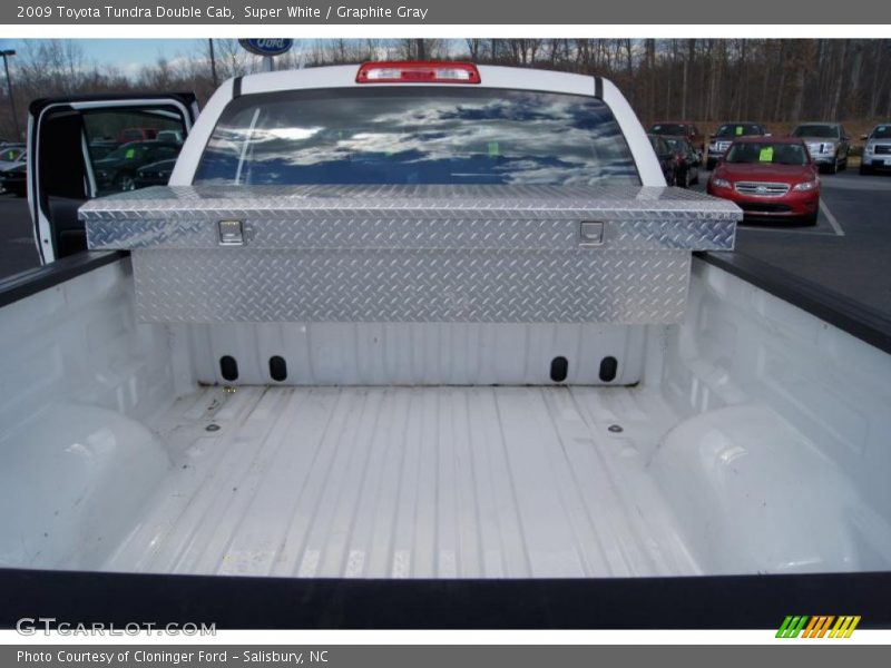 Super White / Graphite Gray 2009 Toyota Tundra Double Cab