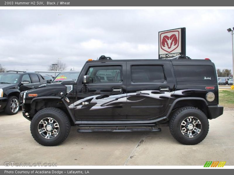 Black / Wheat 2003 Hummer H2 SUV