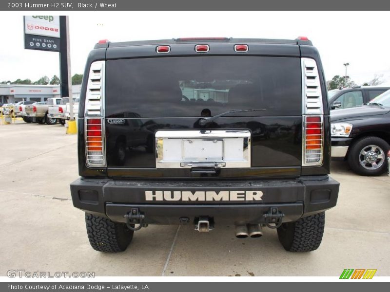 Black / Wheat 2003 Hummer H2 SUV