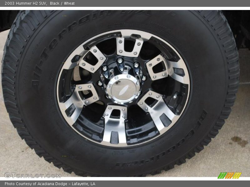 Black / Wheat 2003 Hummer H2 SUV