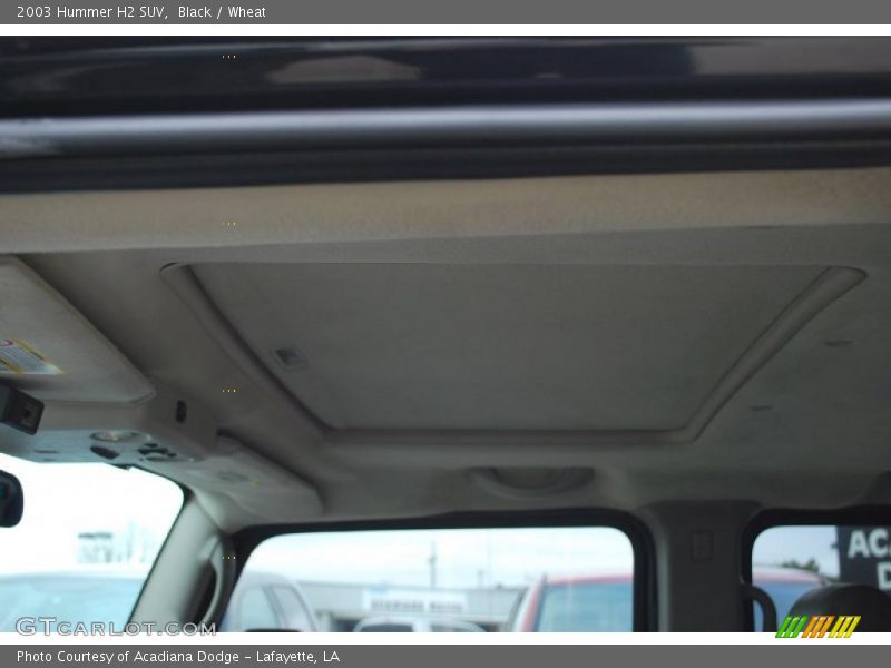 Black / Wheat 2003 Hummer H2 SUV