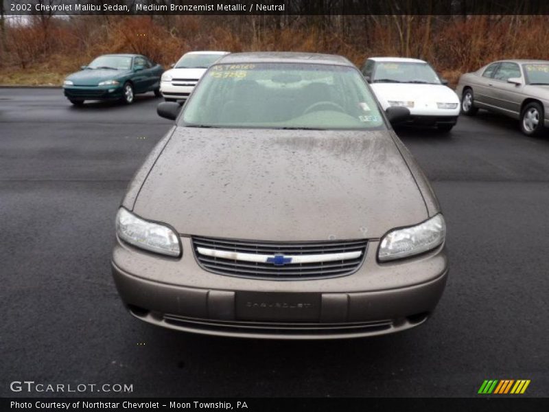 Medium Bronzemist Metallic / Neutral 2002 Chevrolet Malibu Sedan