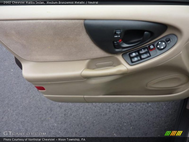Medium Bronzemist Metallic / Neutral 2002 Chevrolet Malibu Sedan