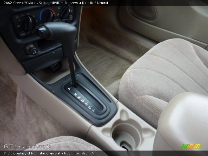 Medium Bronzemist Metallic / Neutral 2002 Chevrolet Malibu Sedan