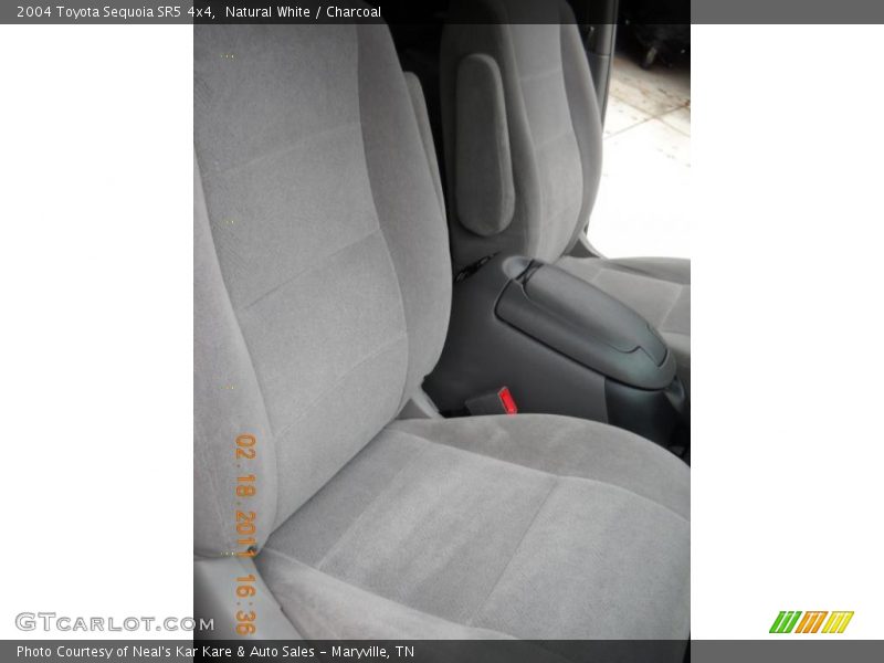 Natural White / Charcoal 2004 Toyota Sequoia SR5 4x4