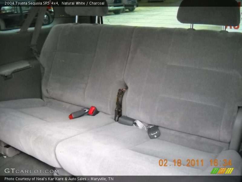 Natural White / Charcoal 2004 Toyota Sequoia SR5 4x4