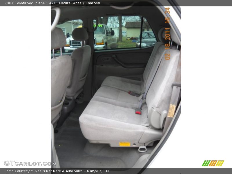 Natural White / Charcoal 2004 Toyota Sequoia SR5 4x4
