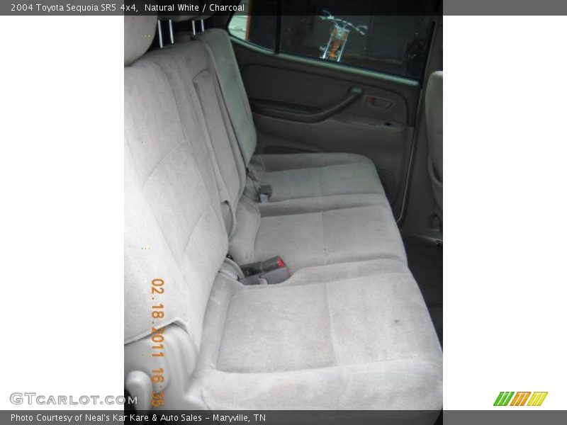 Natural White / Charcoal 2004 Toyota Sequoia SR5 4x4