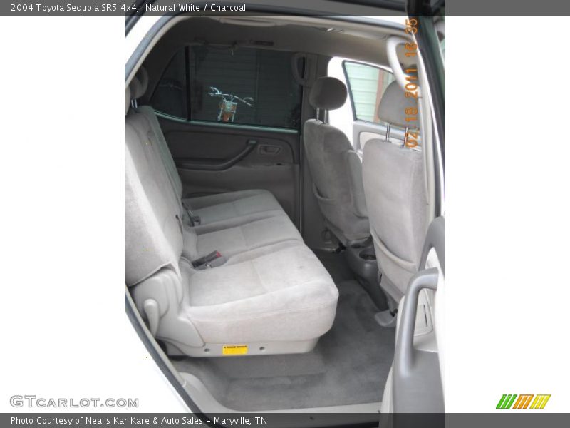 Natural White / Charcoal 2004 Toyota Sequoia SR5 4x4