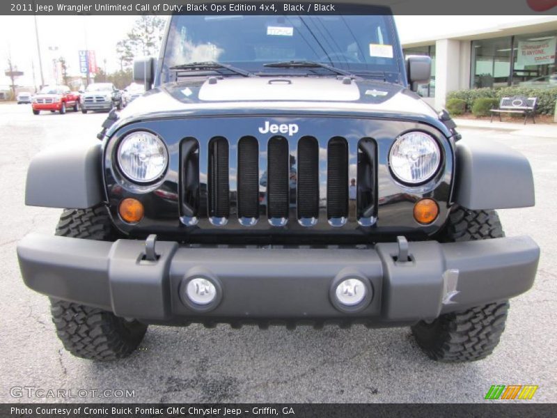 Black / Black 2011 Jeep Wrangler Unlimited Call of Duty: Black Ops Edition 4x4