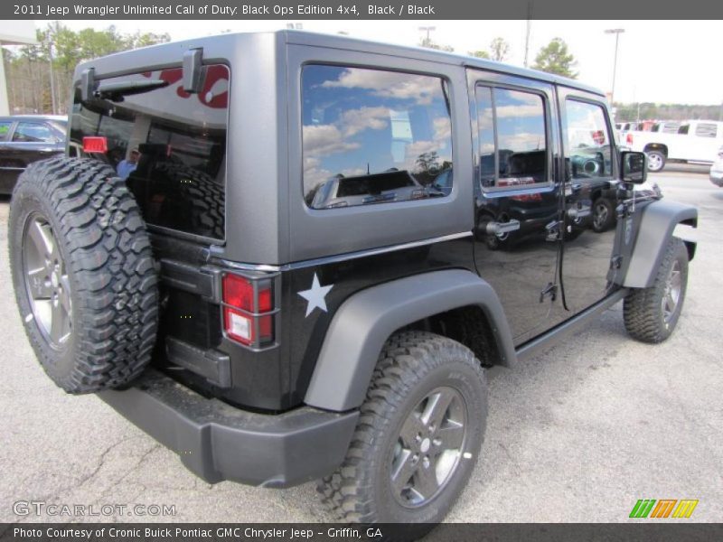  2011 Wrangler Unlimited Call of Duty: Black Ops Edition 4x4 Black