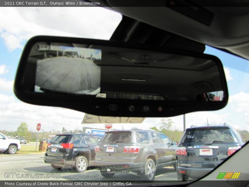 Olympic White / Brownstone 2011 GMC Terrain SLT