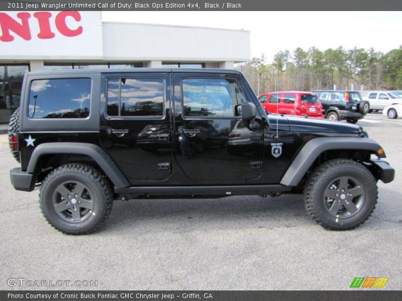  2011 Wrangler Unlimited Call of Duty: Black Ops Edition 4x4 Black