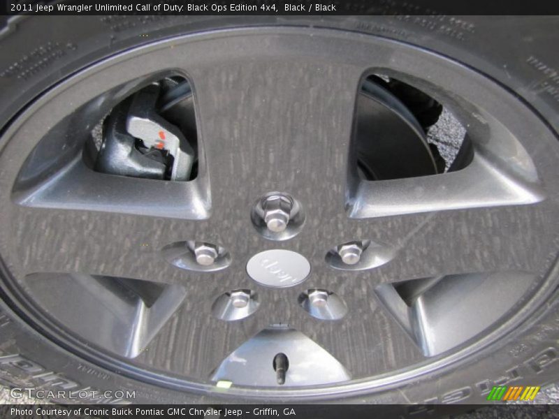  2011 Wrangler Unlimited Call of Duty: Black Ops Edition 4x4 Wheel