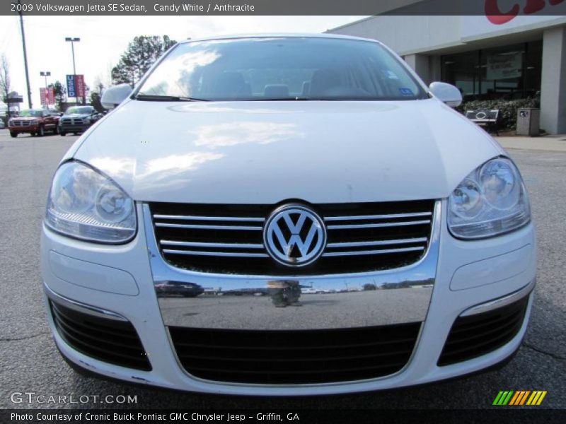 Candy White / Anthracite 2009 Volkswagen Jetta SE Sedan