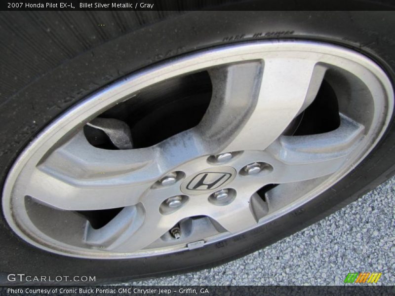 Billet Silver Metallic / Gray 2007 Honda Pilot EX-L