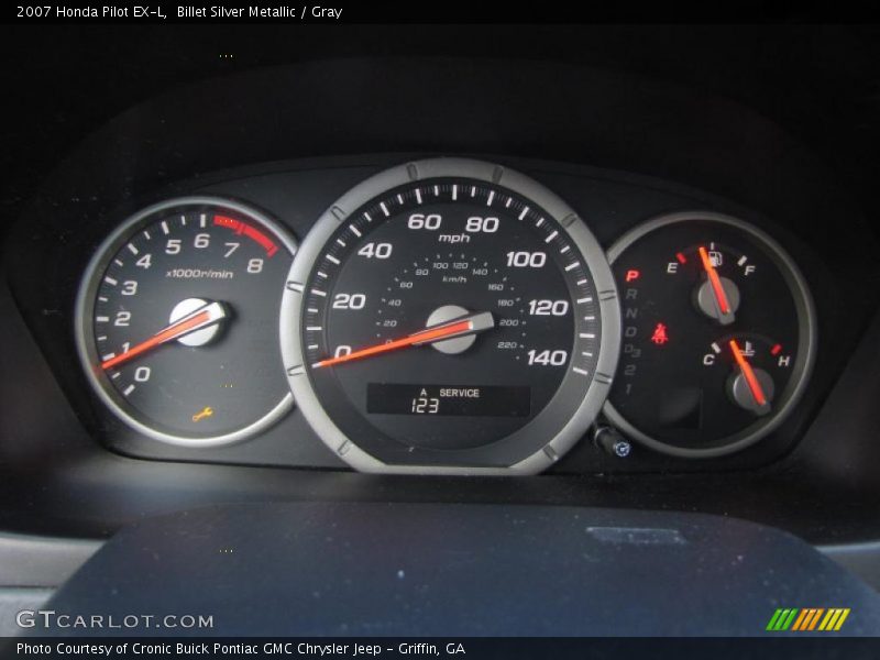 2007 Pilot EX-L EX-L Gauges