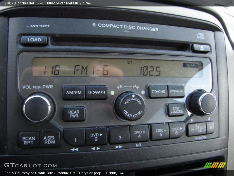 Controls of 2007 Pilot EX-L