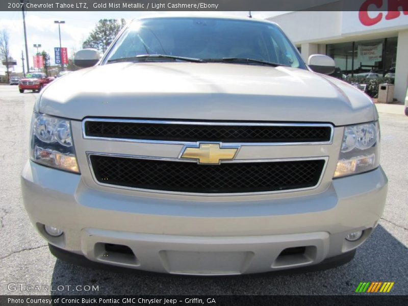 Gold Mist Metallic / Light Cashmere/Ebony 2007 Chevrolet Tahoe LTZ