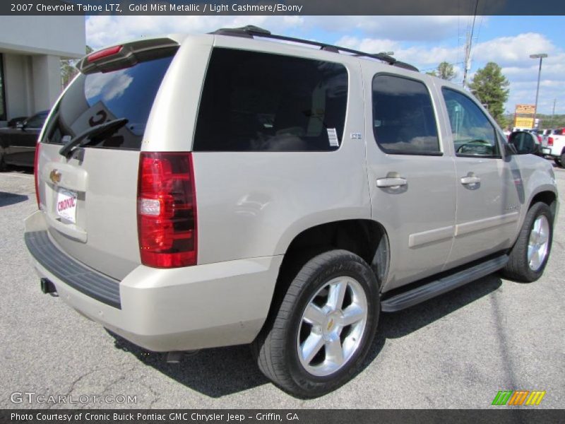 Gold Mist Metallic / Light Cashmere/Ebony 2007 Chevrolet Tahoe LTZ
