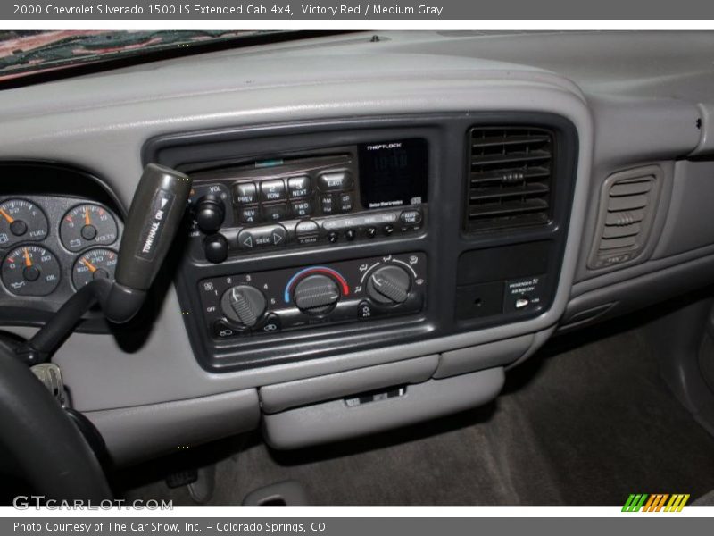 Victory Red / Medium Gray 2000 Chevrolet Silverado 1500 LS Extended Cab 4x4