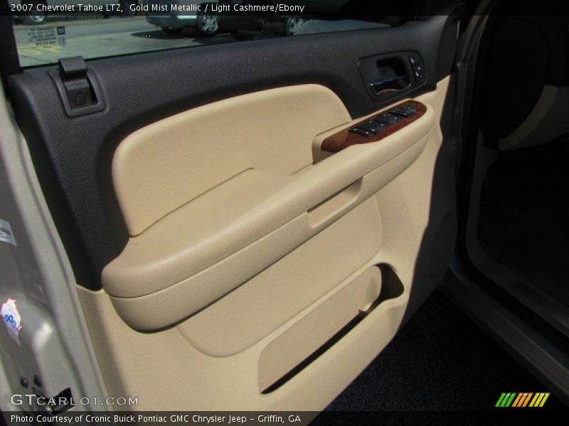 Gold Mist Metallic / Light Cashmere/Ebony 2007 Chevrolet Tahoe LTZ