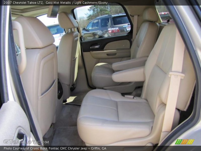 Gold Mist Metallic / Light Cashmere/Ebony 2007 Chevrolet Tahoe LTZ