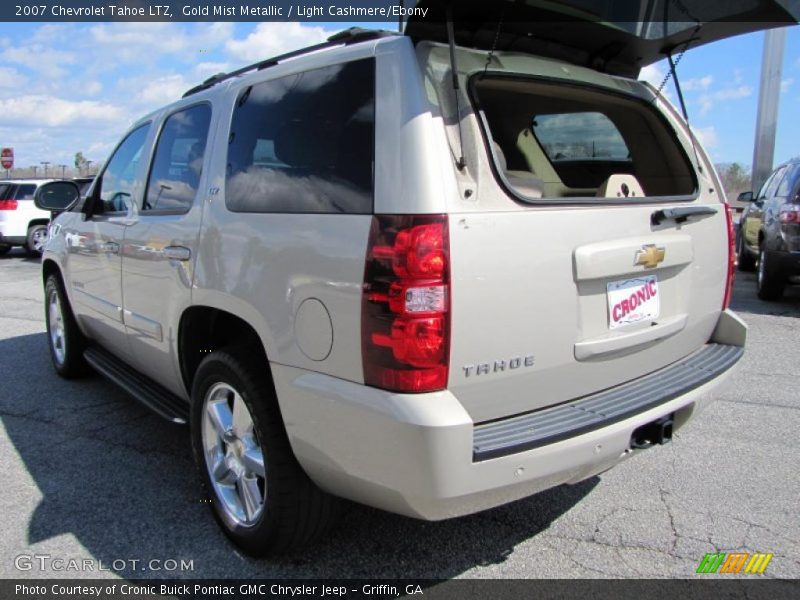 Gold Mist Metallic / Light Cashmere/Ebony 2007 Chevrolet Tahoe LTZ