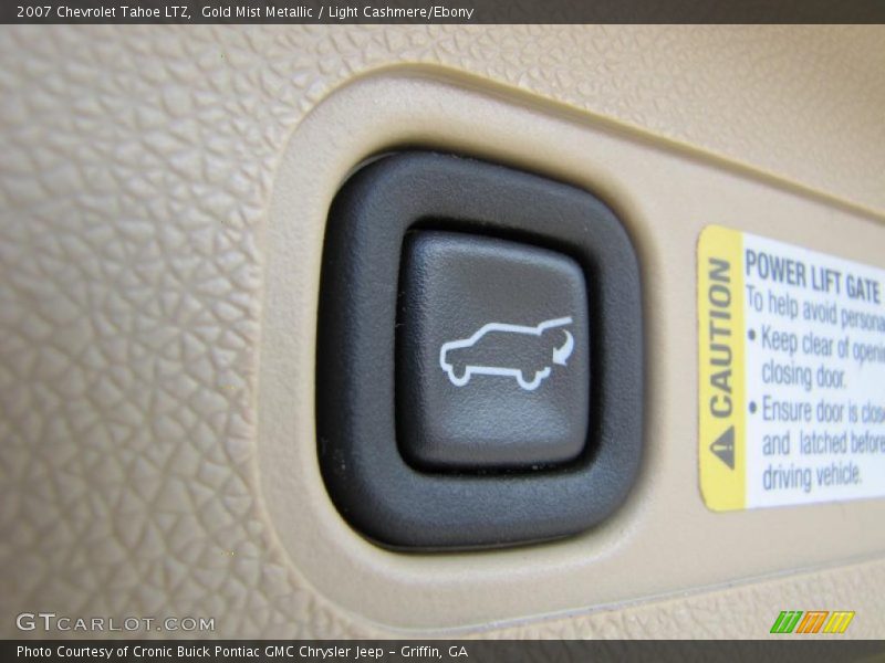 Gold Mist Metallic / Light Cashmere/Ebony 2007 Chevrolet Tahoe LTZ