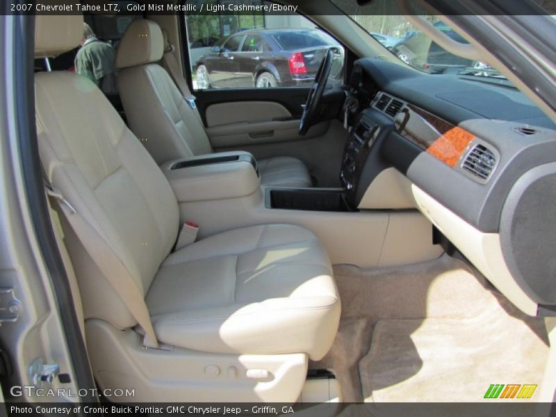 Gold Mist Metallic / Light Cashmere/Ebony 2007 Chevrolet Tahoe LTZ