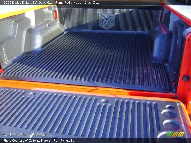Flame Red / Medium Slate Gray 2006 Dodge Dakota SLT Quad Cab