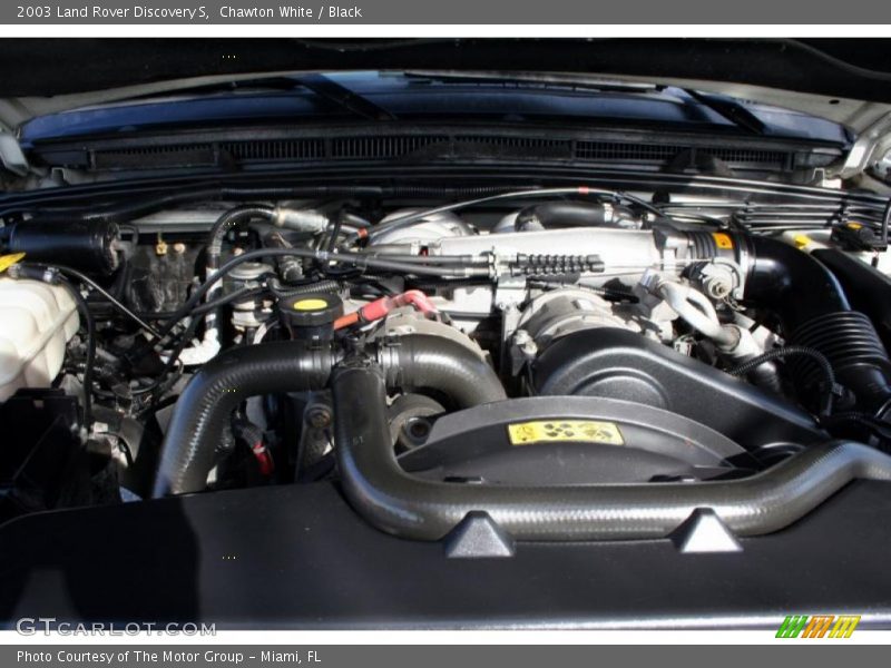 Chawton White / Black 2003 Land Rover Discovery S