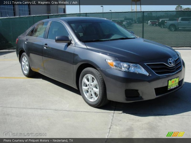 Magnetic Gray Metallic / Ash 2011 Toyota Camry LE