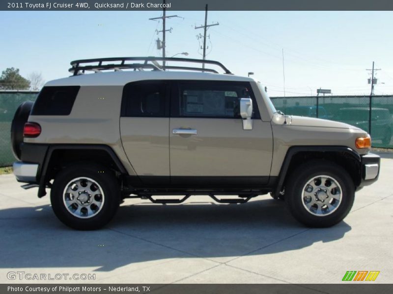 Quicksand / Dark Charcoal 2011 Toyota FJ Cruiser 4WD