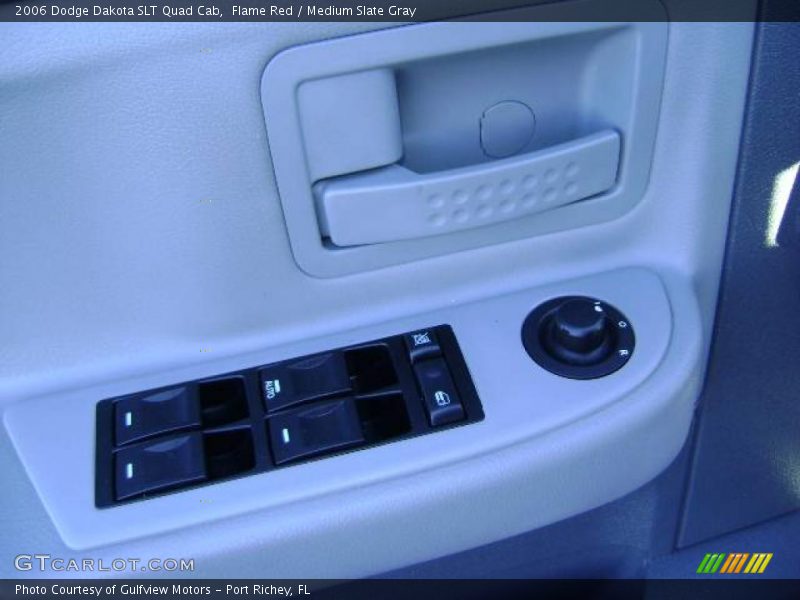 Flame Red / Medium Slate Gray 2006 Dodge Dakota SLT Quad Cab