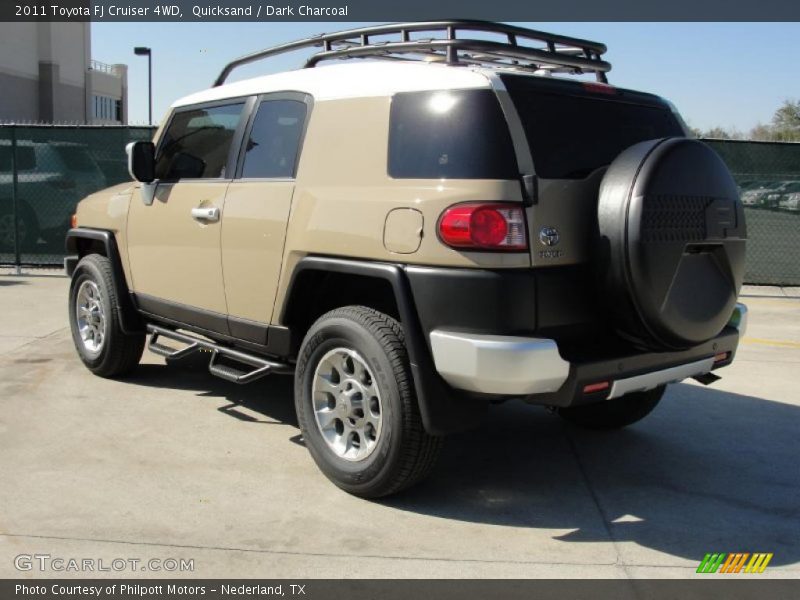 Quicksand / Dark Charcoal 2011 Toyota FJ Cruiser 4WD
