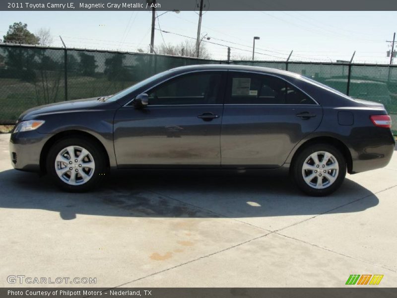Magnetic Gray Metallic / Ash 2011 Toyota Camry LE