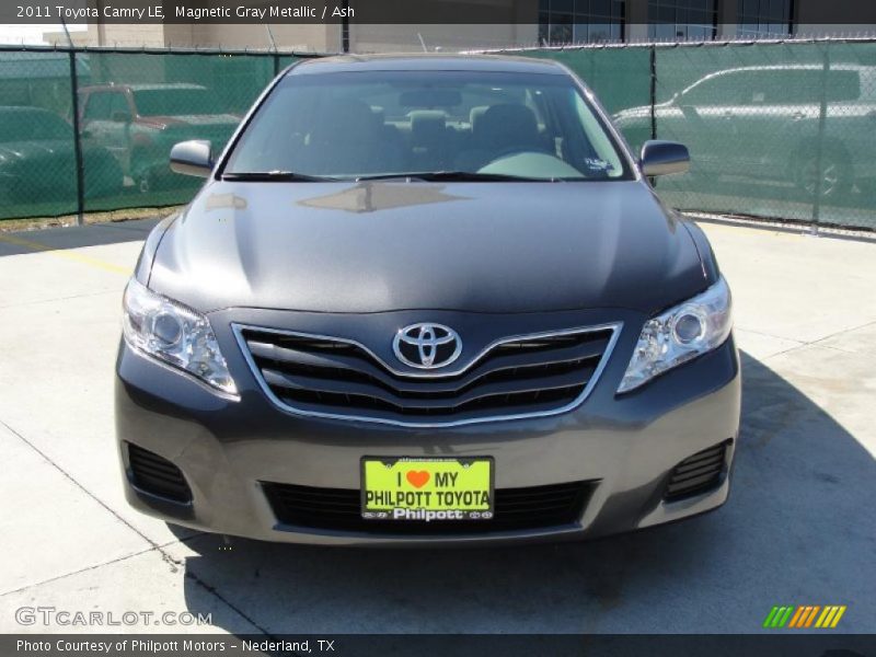 Magnetic Gray Metallic / Ash 2011 Toyota Camry LE