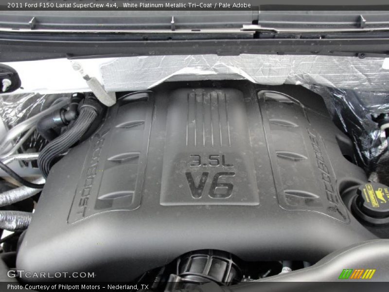  2011 F150 Lariat SuperCrew 4x4 Engine - 3.5 Liter GTDI EcoBoost Twin-Turbocharged DOHC 24-Valve VVT V6