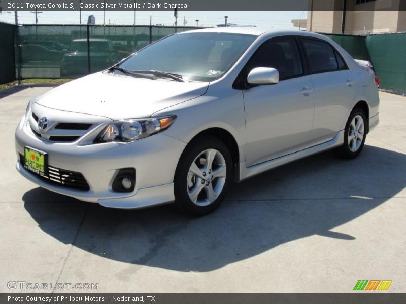  2011 Corolla S Classic Silver Metallic