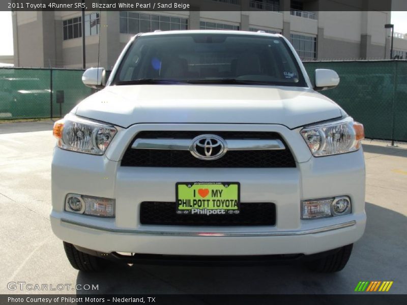 Blizzard White Pearl / Sand Beige 2011 Toyota 4Runner SR5