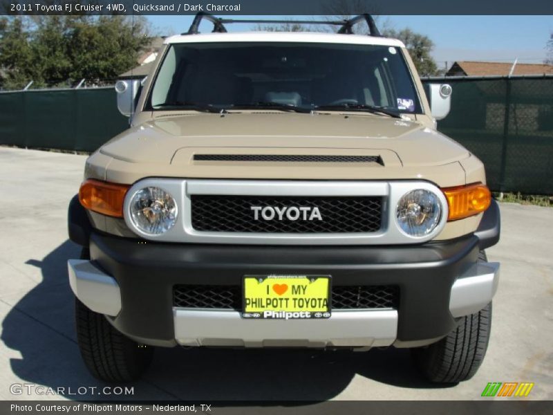 Quicksand / Dark Charcoal 2011 Toyota FJ Cruiser 4WD