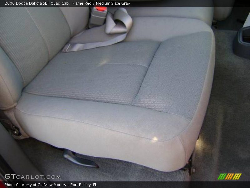 Flame Red / Medium Slate Gray 2006 Dodge Dakota SLT Quad Cab