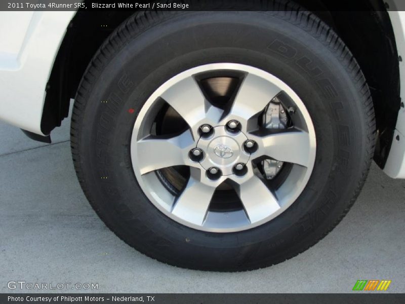Blizzard White Pearl / Sand Beige 2011 Toyota 4Runner SR5