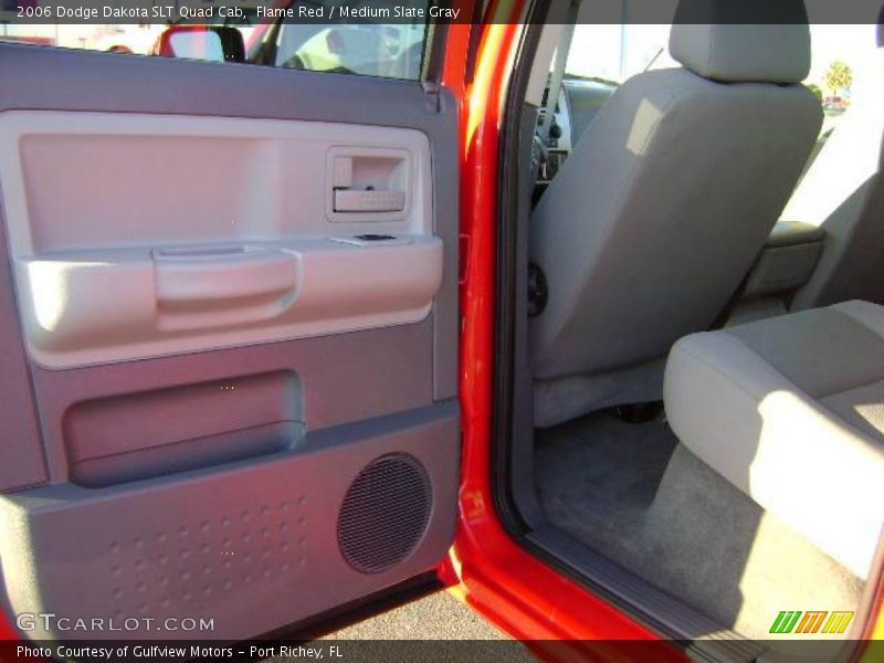 Flame Red / Medium Slate Gray 2006 Dodge Dakota SLT Quad Cab